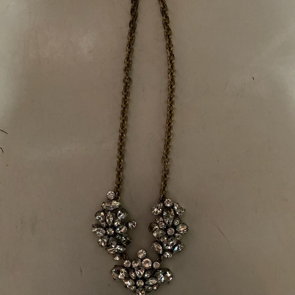 Jcrew crystal necklace